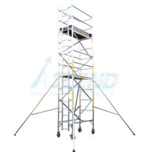 Aluminum Tower – Single Width (80 cm x 178 cm) Platform 4.5 m