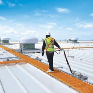 FRP ROOFTOP WALKWAY