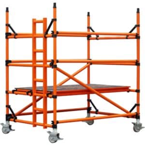 Fiberglass Tower - Double Width (141 cm x 210 cm) - Platform 1.0 m