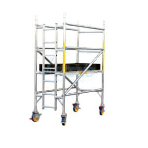 Aluminum Tower – Single Width (80 cm x 178 cm) Platform 1.0 m