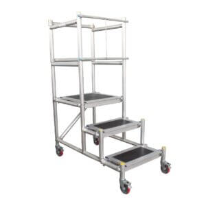 Foldable Podium – Platform 1.0 m (European Caster)