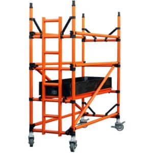 Fiberglass Tower – Narrow Width (80 cm x 210 cm) – Platform 1.0 m