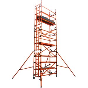 Fiberglass Tower – Narrow Width (80 cm x 210 cm) – Platform 4.5 m