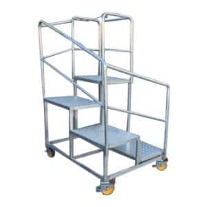 Podium with Round Stairway