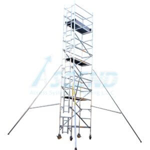 Aluminum Tower – Single Width (80 cm x 178 cm) Platform 7.0 m