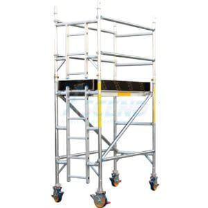 Aluminum Tower – Single Width (80 cm x 178 cm) Platform 1.5 m