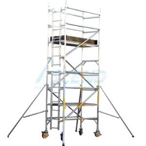 Aluminum Tower – Single Width (80 cm x 178 cm) Platform 2.0 m